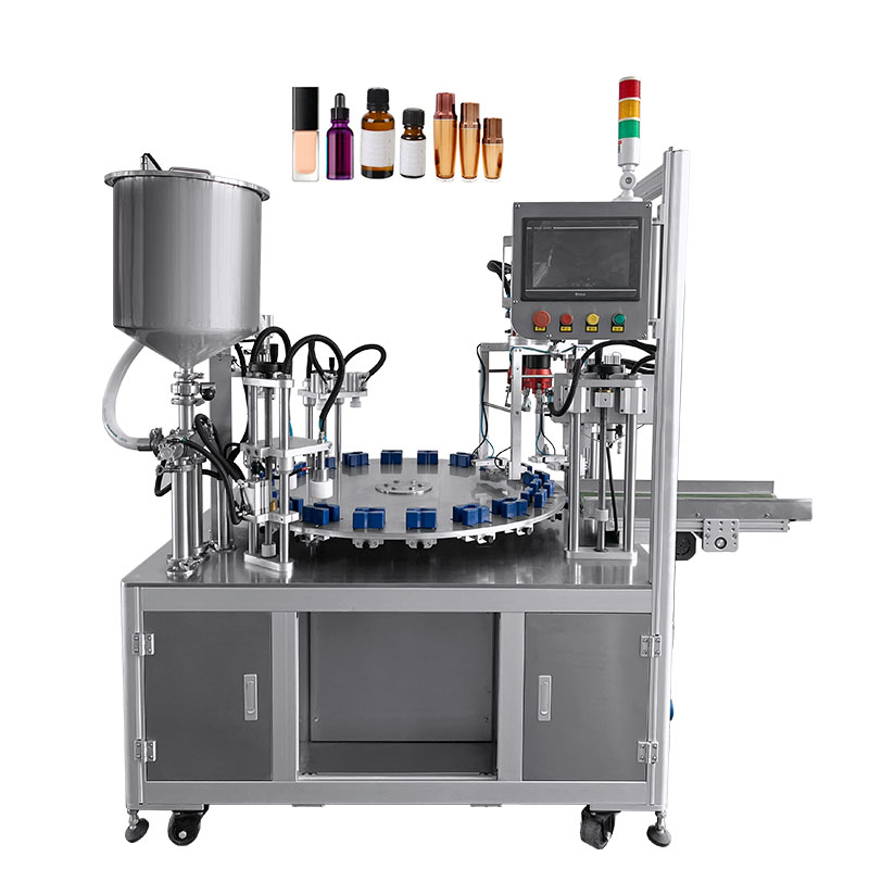 Two-head Emulsion Filling and Capping Machine